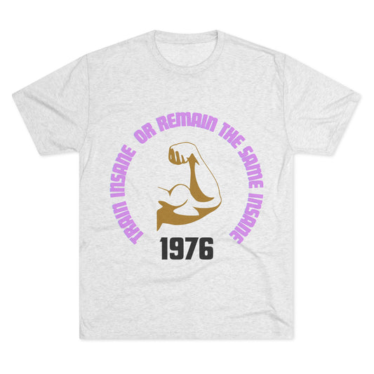 Inspirational Fitness Crew Tee | Train Insane Gym Shirt | Workout & Motivational Gift