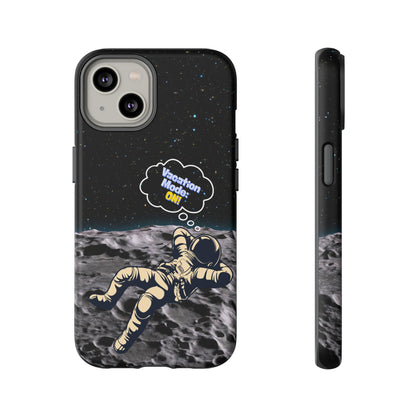 Astronaut Phone Case – Vacation Mode On, Cute Cosmic Gift