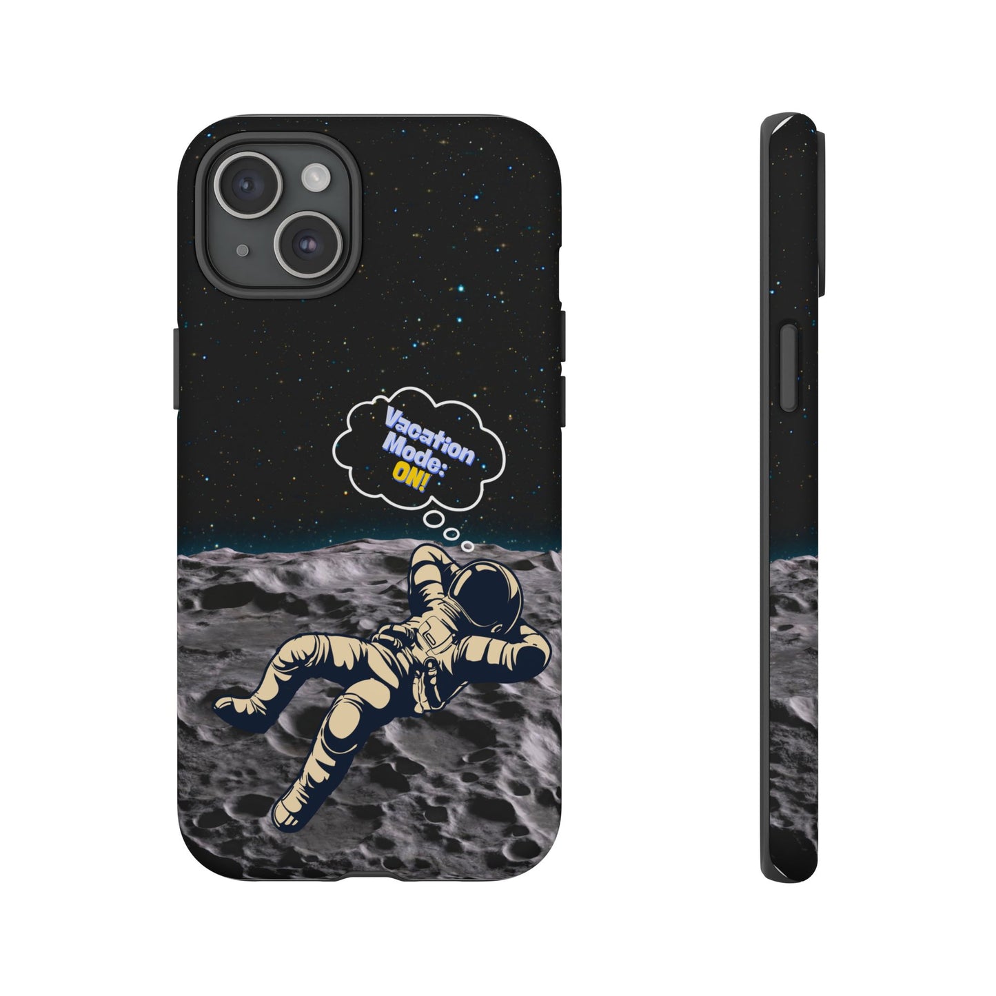Astronaut Phone Case – Vacation Mode On, Cute Cosmic Gift