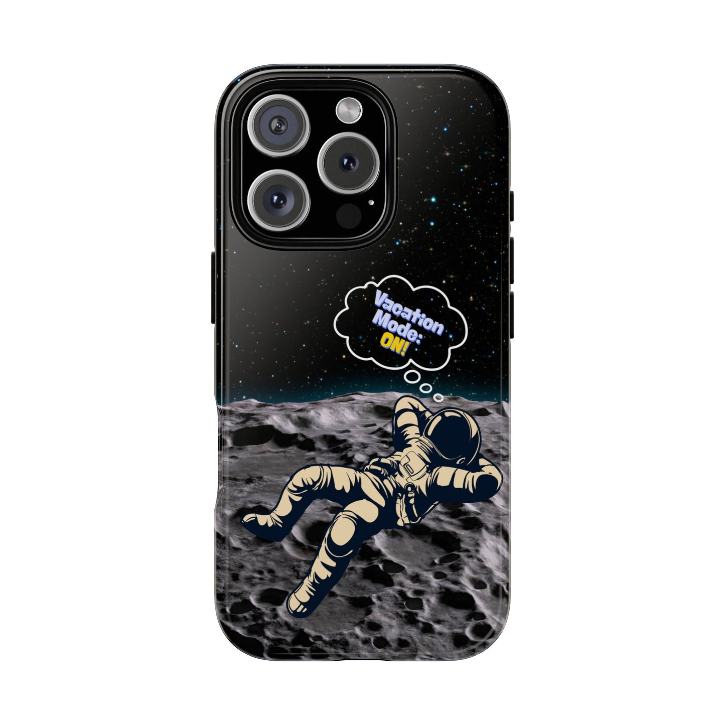 Astronaut Phone Case – Vacation Mode On, Cute Cosmic Gift