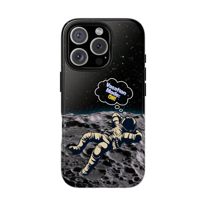 Astronaut Phone Case – Vacation Mode On, Cute Cosmic Gift