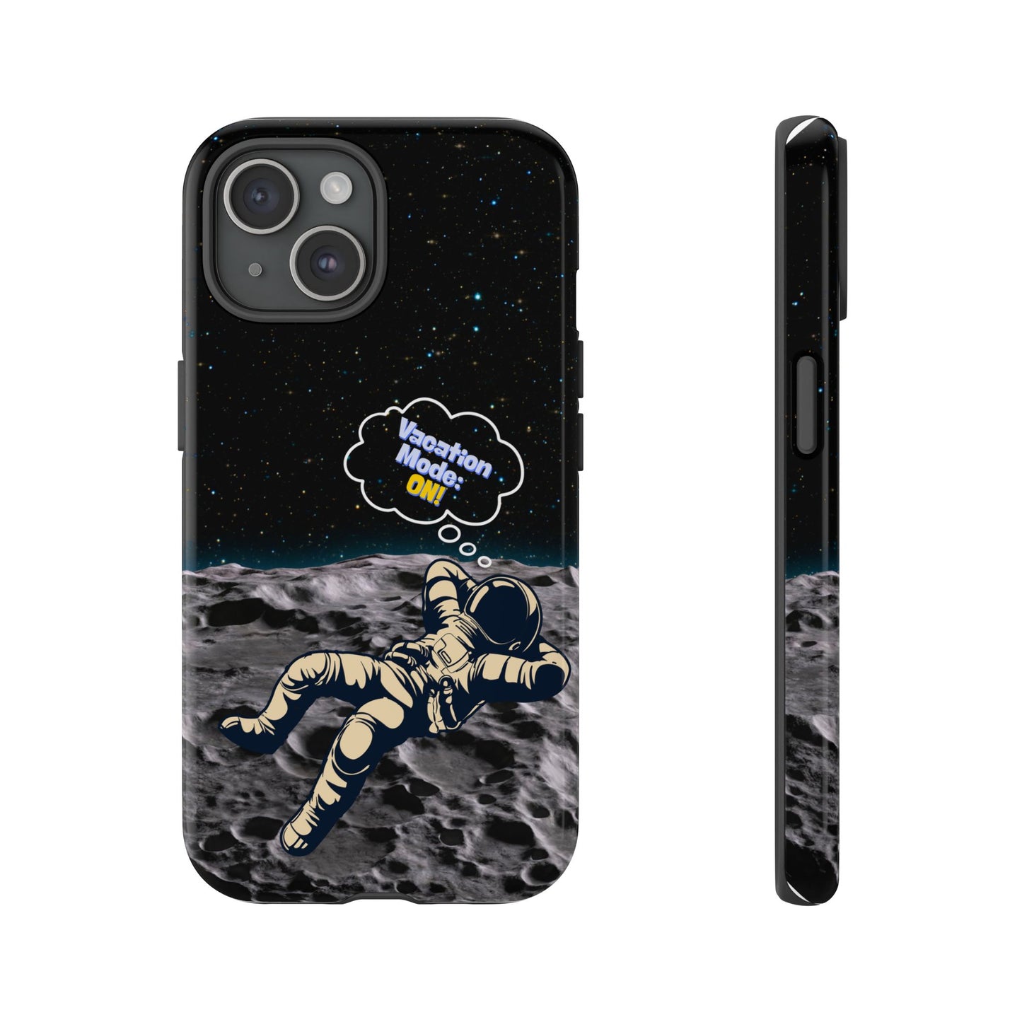 Astronaut Phone Case – Vacation Mode On, Cute Cosmic Gift