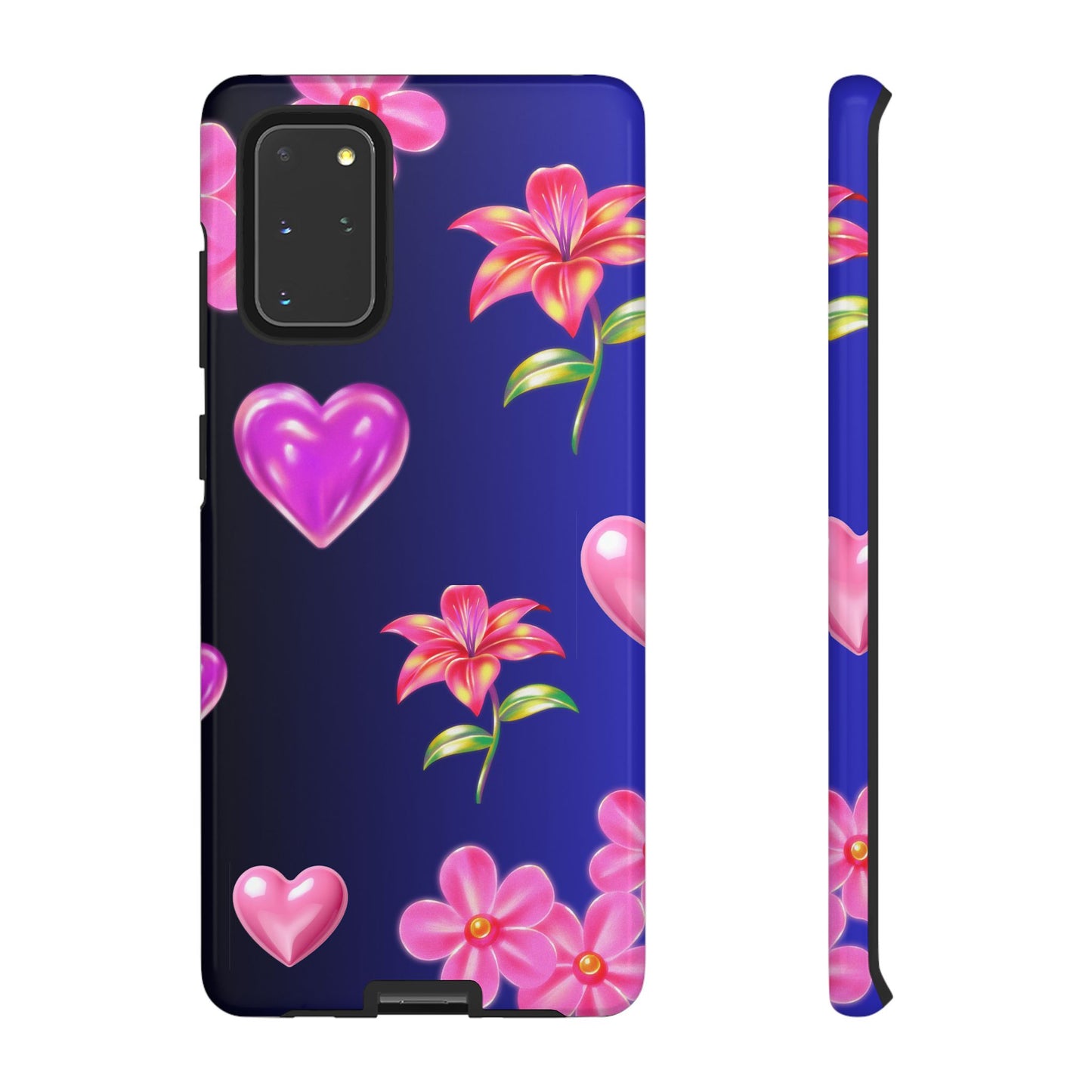 Flower Hearts Phone Case – Cute, Stylish & Protective Gift