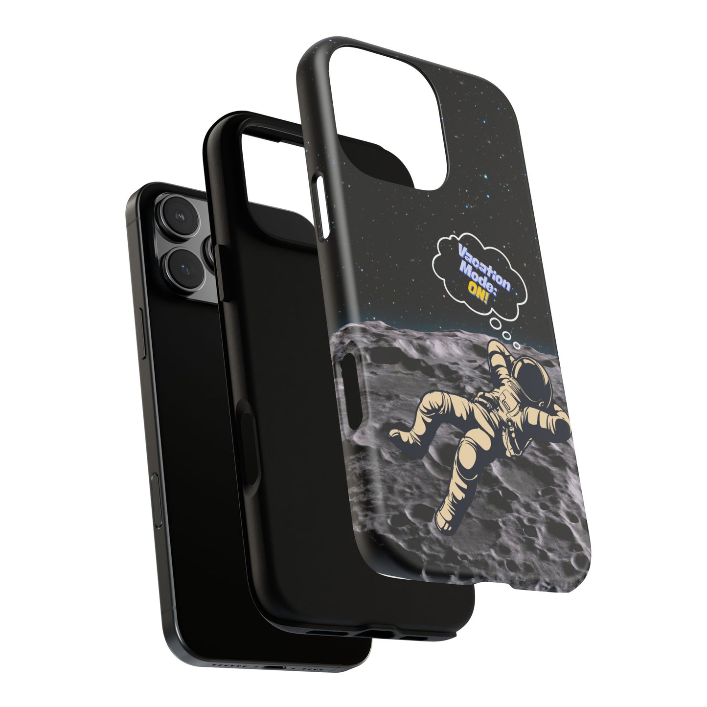 Astronaut Phone Case – Vacation Mode On, Cute Cosmic Gift