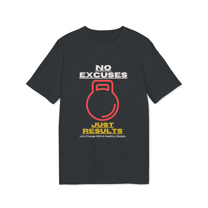 Motivational Workout T-Shirt | Unisex Gym Apparel | No Excuses Just Results