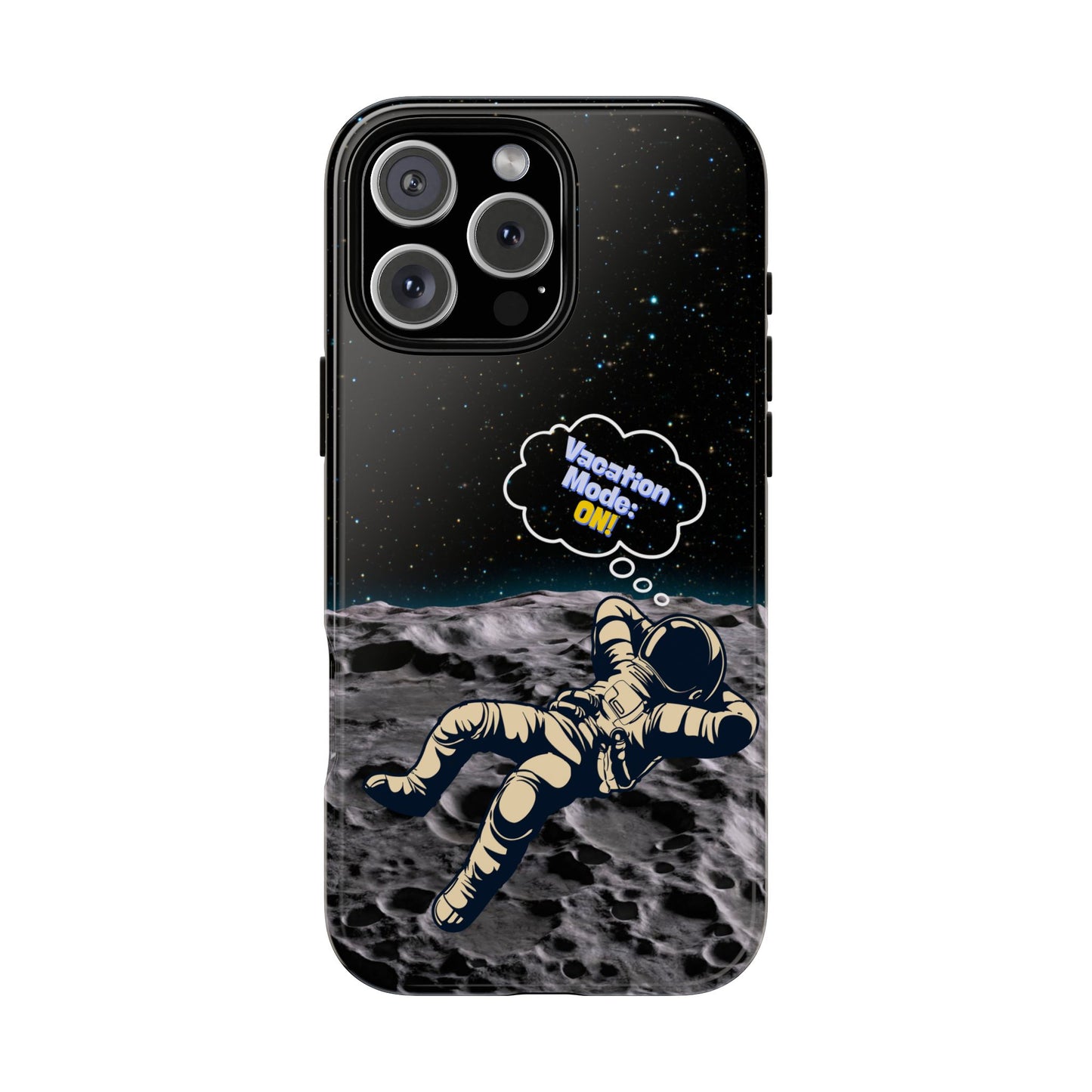 Astronaut Phone Case – Vacation Mode On, Cute Cosmic Gift