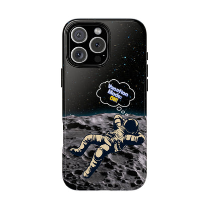 Astronaut Phone Case – Vacation Mode On, Cute Cosmic Gift