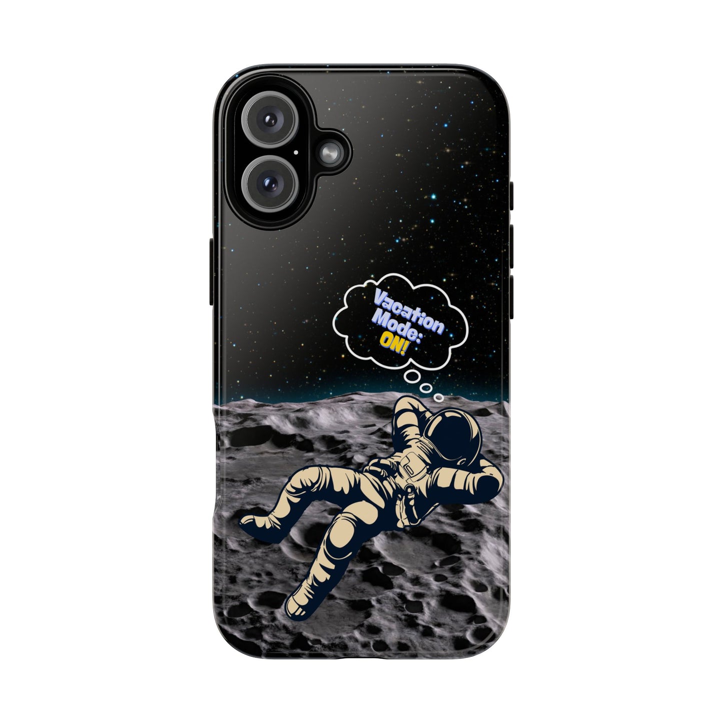 Astronaut Phone Case – Vacation Mode On, Cute Cosmic Gift