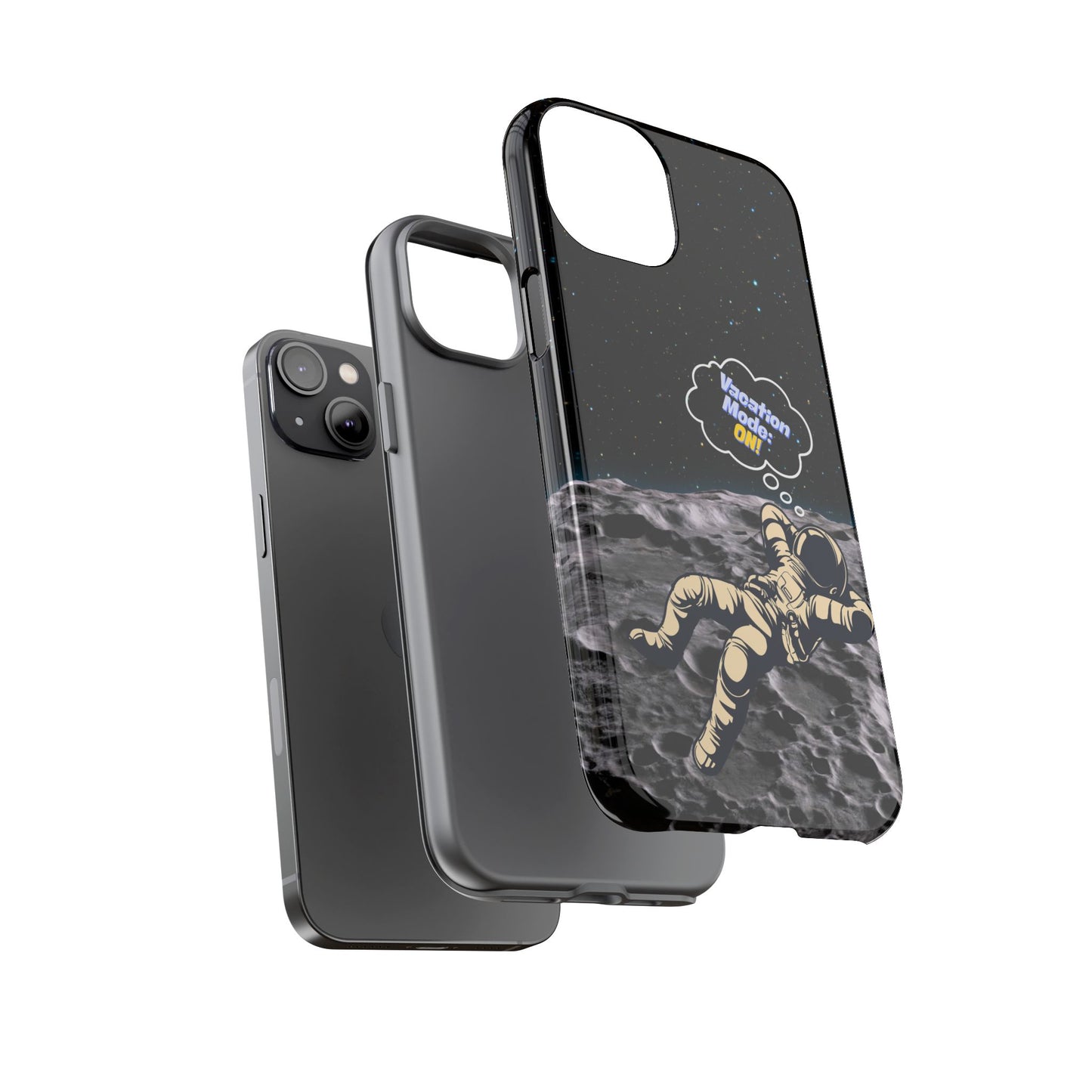 Astronaut Phone Case – Vacation Mode On, Cute Cosmic Gift