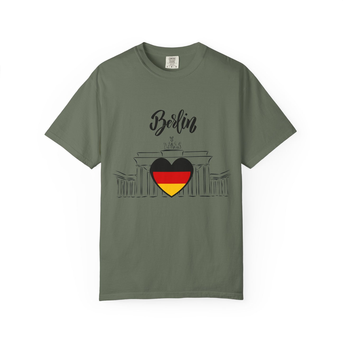 Berlin Love Unisex Graphic Tee – Travel Souvenir & Gift for Germany Lovers