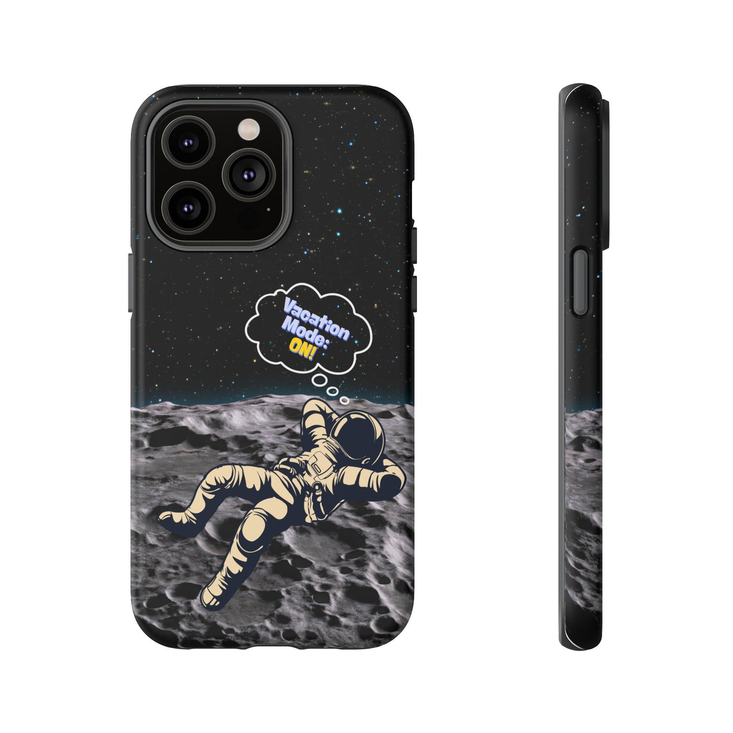 Astronaut Phone Case – Vacation Mode On, Cute Cosmic Gift