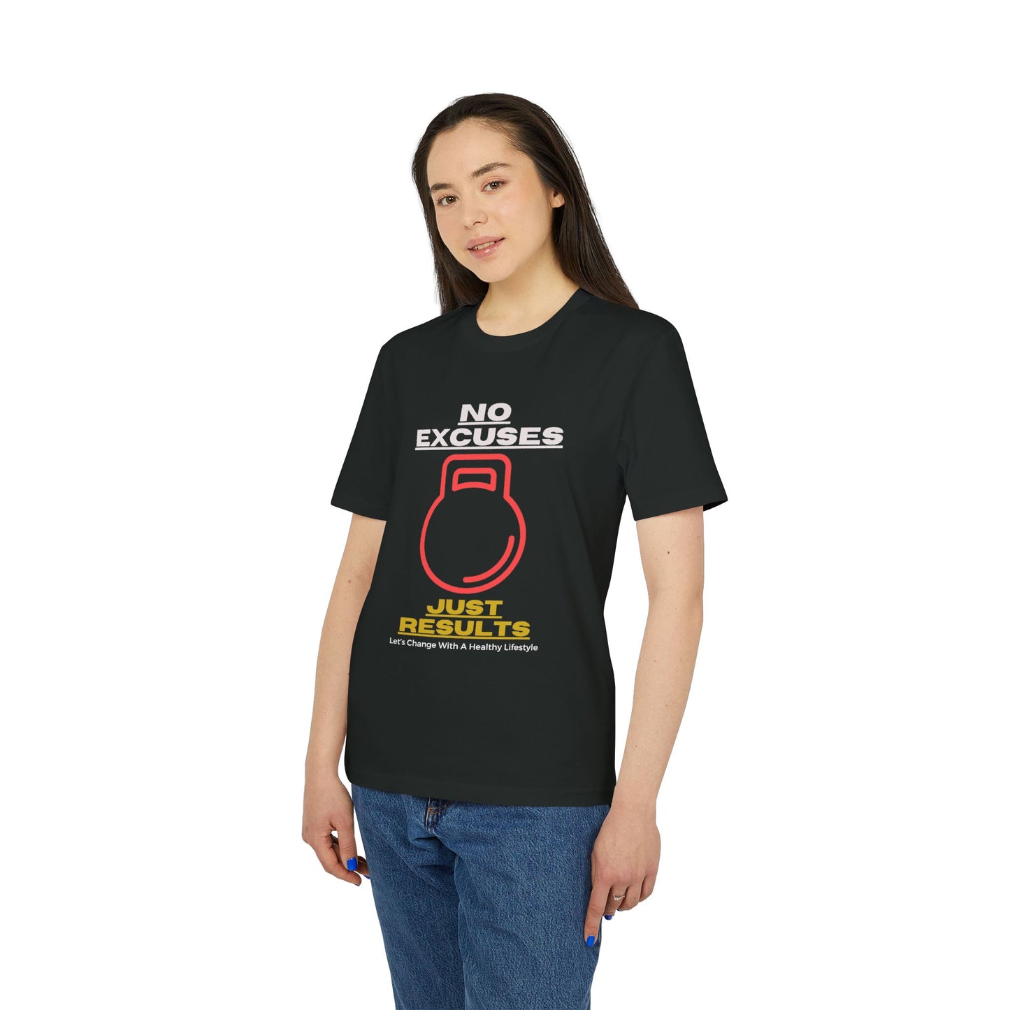 Motivational Workout T-Shirt | Unisex Gym Apparel | No Excuses Just Results