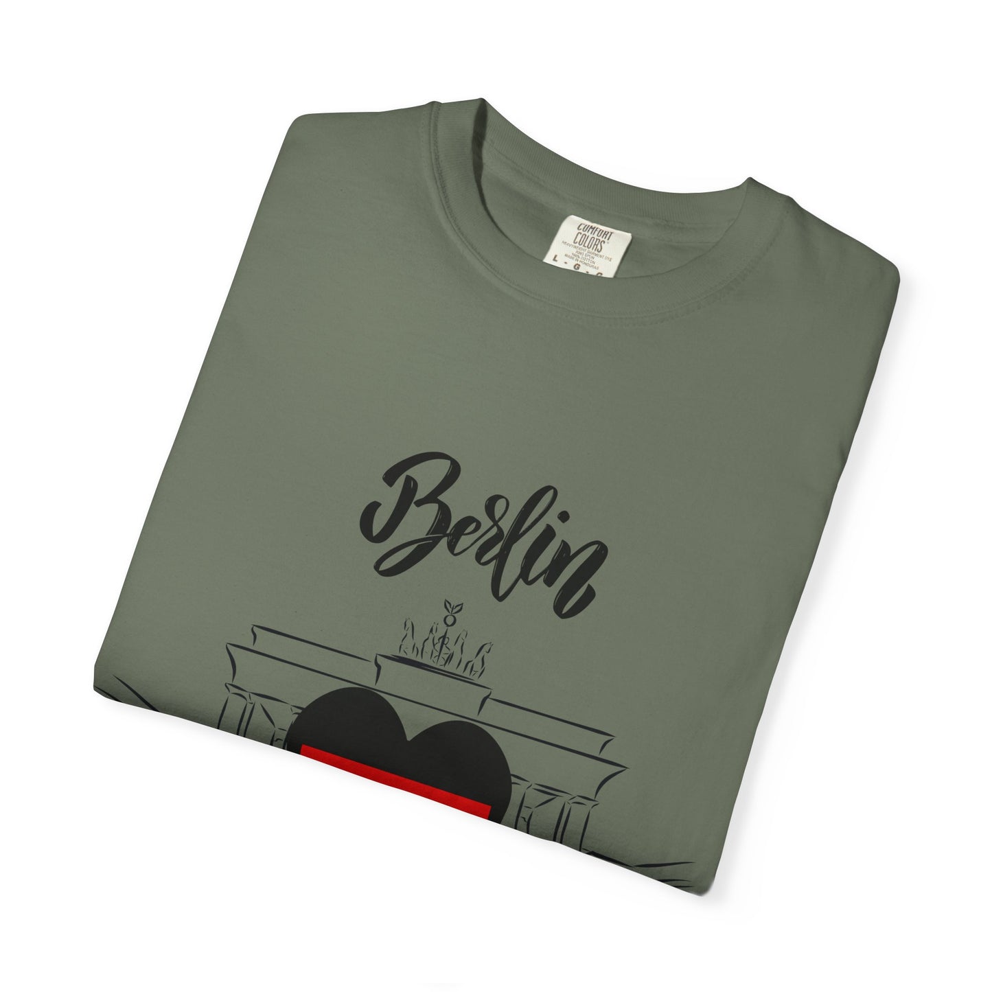 Berlin Love Unisex Graphic Tee – Travel Souvenir & Gift for Germany Lovers