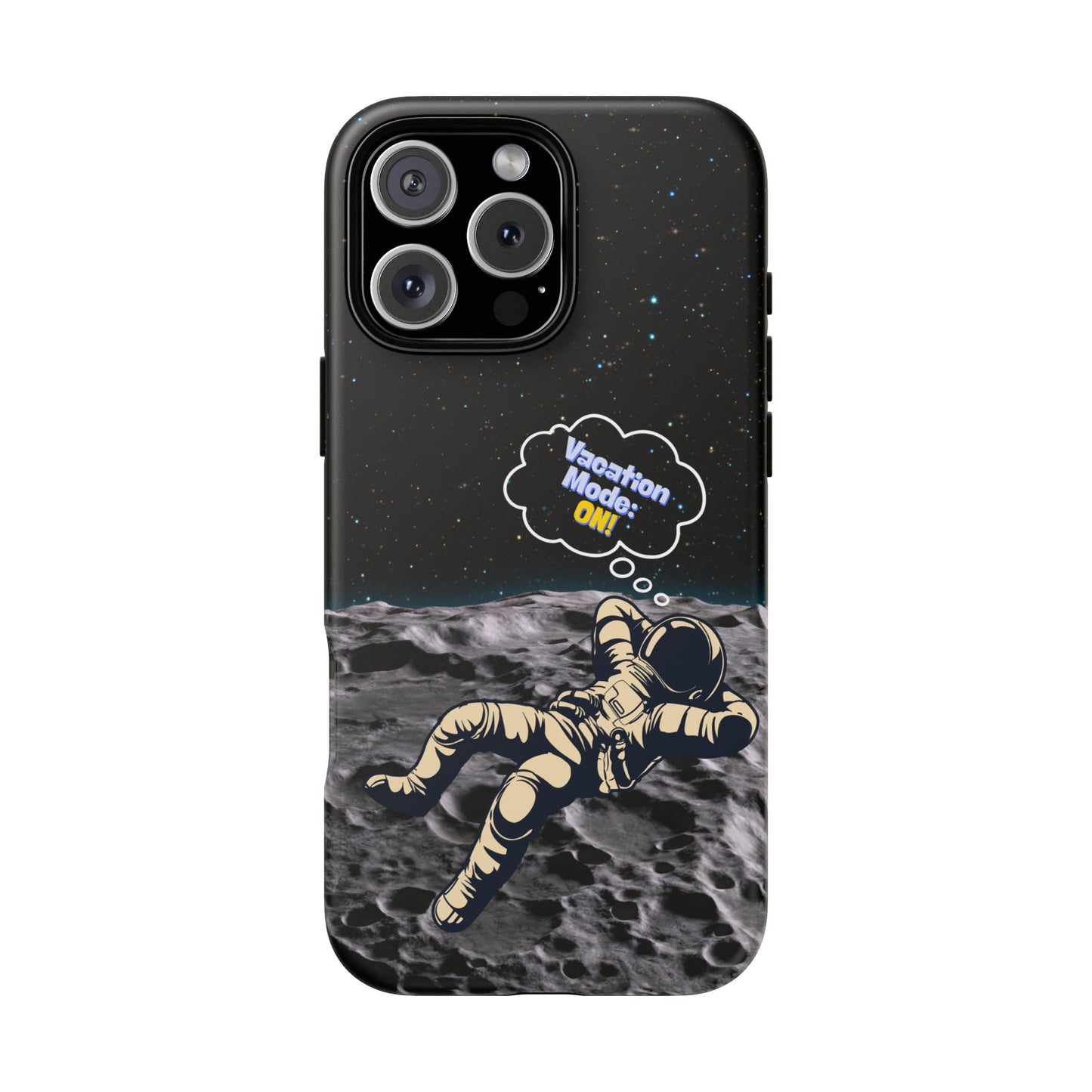 Astronaut Phone Case – Vacation Mode On, Cute Cosmic Gift