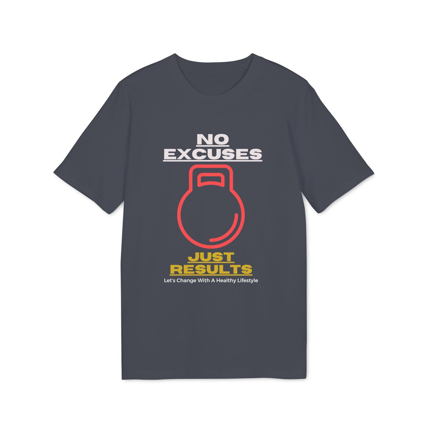 Motivational Workout T-Shirt | Unisex Gym Apparel | No Excuses Just Results