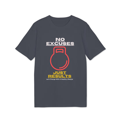 Motivational Workout T-Shirt | Unisex Gym Apparel | No Excuses Just Results