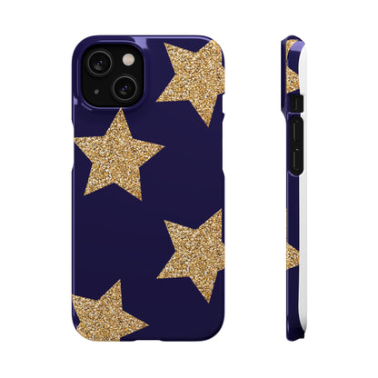 Glitter Star Phone Case – Cute & Stylish Cover, Gift for Her