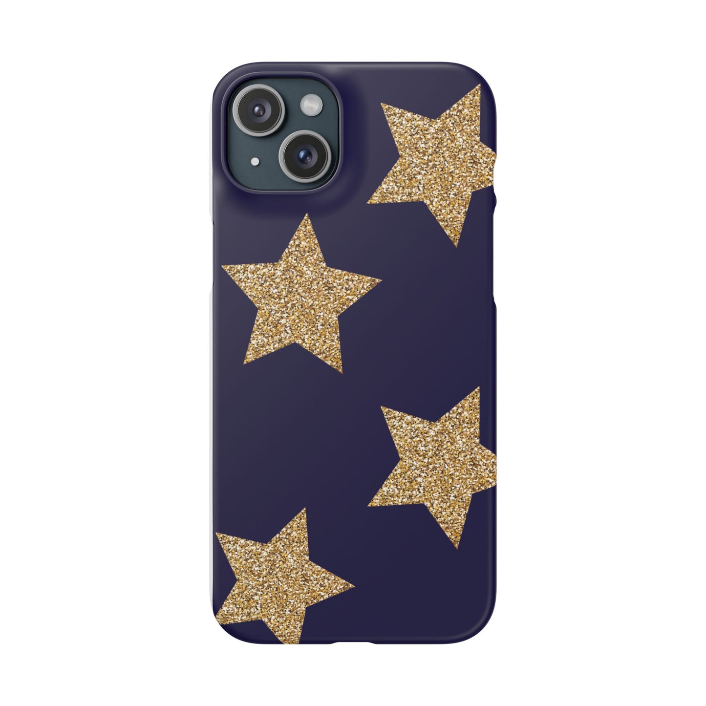Glitter Star Phone Case – Cute & Stylish Cover, Gift for Her