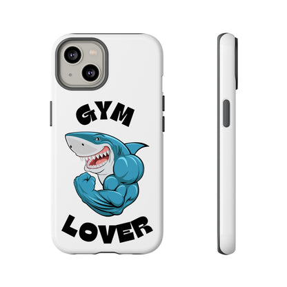Shark Phone Case | Tough Gym Lover Cover | Fitness Gift & Workout Accessory