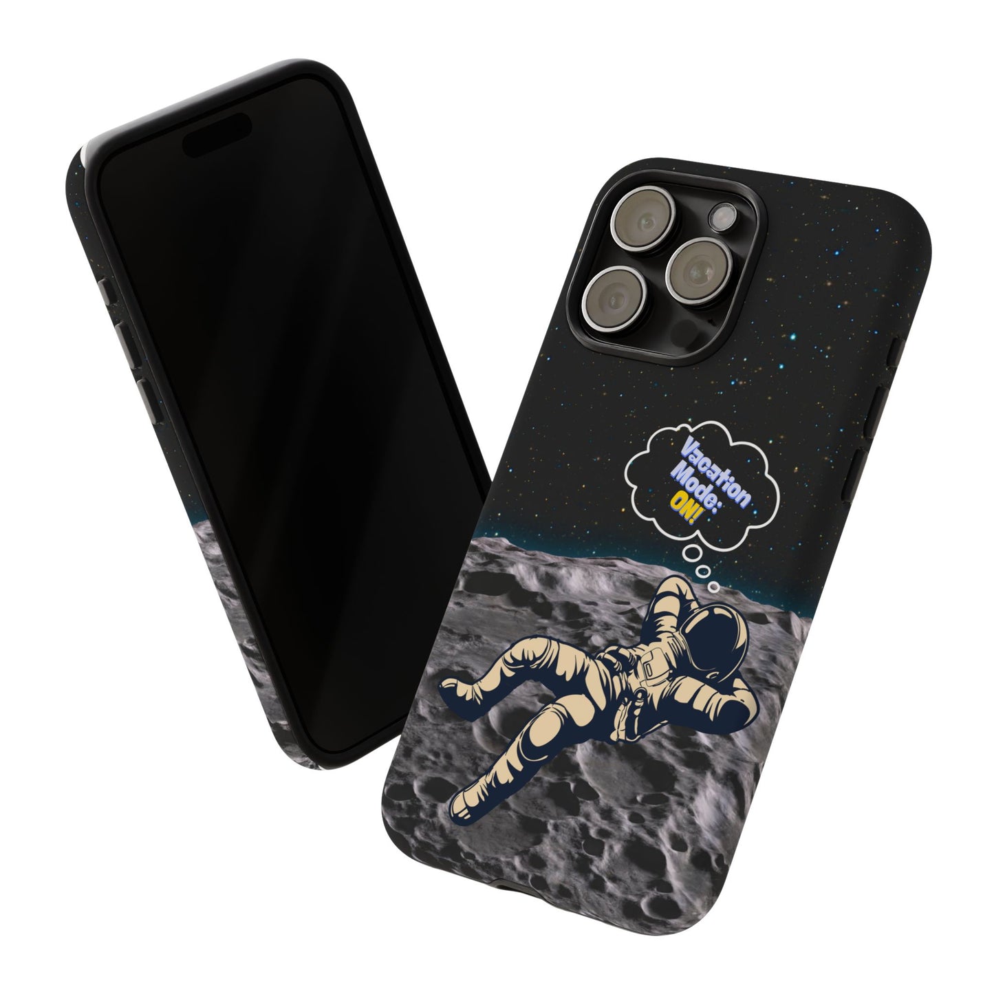 Astronaut Phone Case – Vacation Mode On, Cute Cosmic Gift
