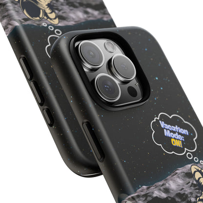 Astronaut Phone Case – Vacation Mode On, Cute Cosmic Gift