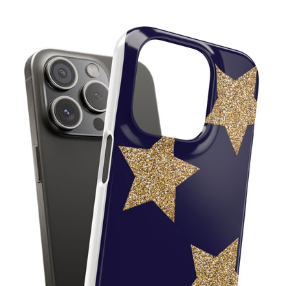 Glitter Star Phone Case – Cute & Stylish Cover, Gift for Her