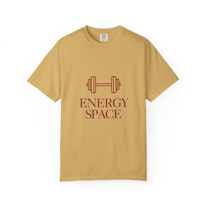 Energy Space Unisex T-Shirt | Workout & Casual Fitness Tee | Motivational Gift